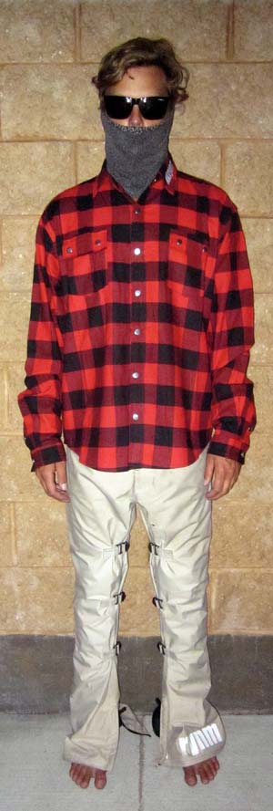 A Button-up Flannel Long Sleeve-XL R&B